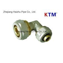 Ktm Brass Pipe Fitting - Equal Elbow for Pex-Al-Pex Pipe
